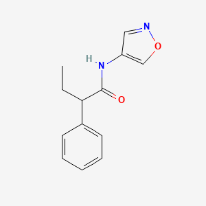 N-(isoxazol-4-yl)-2-phenylbutanamide
