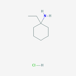 molecular formula C8H18ClN B2783795 1-Ethylcyclohexanamine hydrochloride CAS No. 90226-26-9