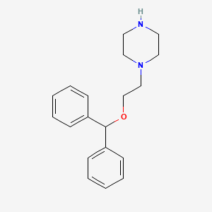 1-[2-(Diphenylmethoxy)ethyl]piperazine