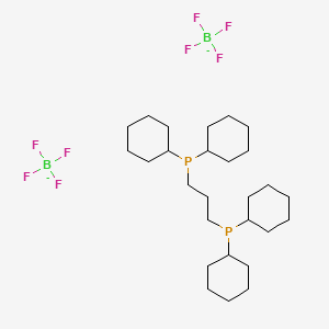 Propane-1,3-diylbis(dicyclohexylphosphonium) tetrafluoroborate