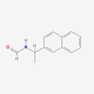 N-[1-(2-Naphthalenyl)ethyl]formamide