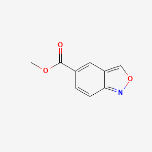 molecular formula C9H7NO3 B2784153 Methyl 2,1-benzoxazole-5-carboxylate CAS No. 1820648-79-0