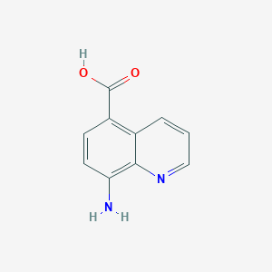molecular formula C10H8N2O2 B2784165 8-Aminoquinoline-5-carboxylic acid CAS No. 860205-79-4