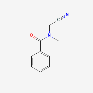 molecular formula C10H10N2O B2784182 N-(cyanomethyl)-N-methylbenzamide CAS No. 36800-79-0
