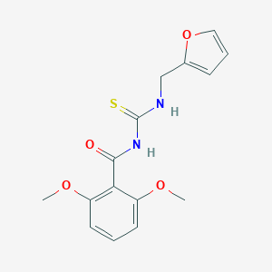 N-(2,6-dimethoxybenzoyl)-N'-(2-furylmethyl)thiourea