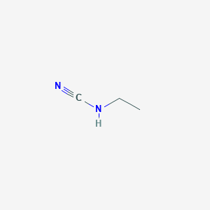 molecular formula C3H6N2 B2784269 N-ethylcyanamide CAS No. 38434-78-5