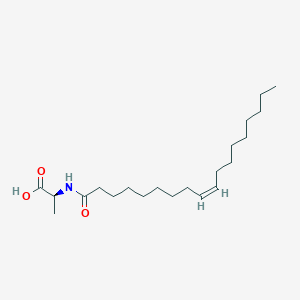 molecular formula C21H39NO3 B2784378 N-oleoyl alanine CAS No. 73775-50-5; 745733-78-2