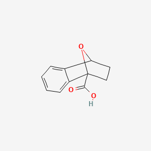molecular formula C11H10O3 B2784379 1,2,3,4-Tetrahydro-1,4-epoxynaphthalene-1-carboxylic acid CAS No. 1244954-16-2
