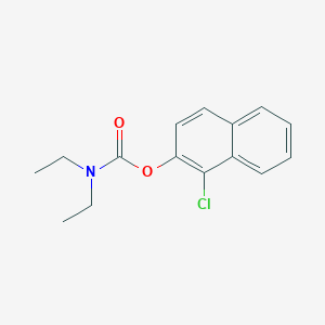 molecular formula C15H16ClNO2 B2784430 1-Chloronaphthalen-2-yl diethylcarbamate CAS No. 526190-31-8