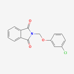 2-[(3-Chlorophenoxy)methyl]isoindole-1,3-dione