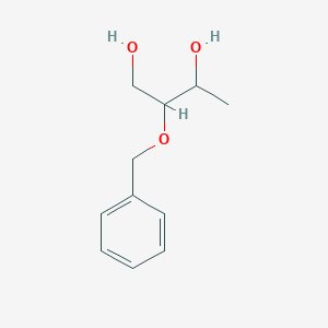 molecular formula C11H16O3 B2784458 2-Phenylmethoxybutane-1,3-diol CAS No. 1822843-49-1