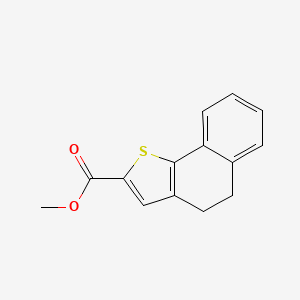 molecular formula C14H12O2S B2784466 甲酸甲酯4,5-二氢萘并[1,2-b]噻吩-2-羧酸酯 CAS No. 320423-96-9