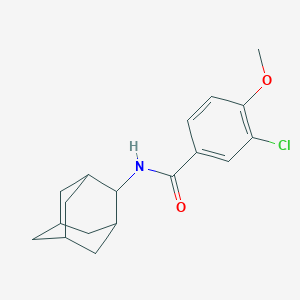 N-(2-adamantyl)-3-chloro-4-methoxybenzamide
