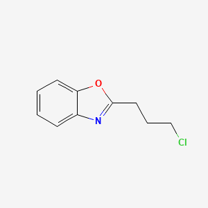 molecular formula C10H10ClNO B2784663 2-(3-Chloropropyl)-1,3-benzoxazole CAS No. 51111-00-3