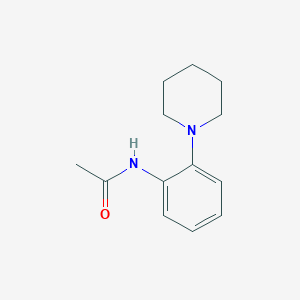 N-[2-(piperidin-1-yl)phenyl]acetamide