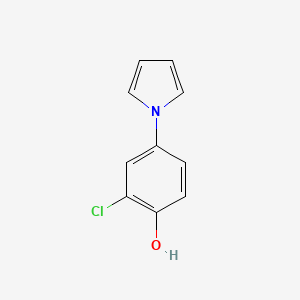 2-Chloro-4-(1H-pyrrol-1-yl)phenol