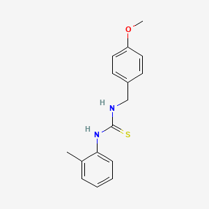 1-(4-Methoxybenzyl)-3-(2-methylphenyl)thiourea