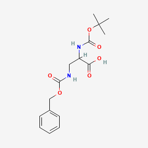 3-(((Benzyloxy)carbonyl)amino)-2-((tert-butoxycarbonyl)amino)propanoic acid