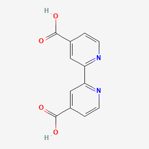 molecular formula C12H8N2O4 B2785144 2,2'-Bipyridine-4,4'-dicarboxylic acid CAS No. 6613-38-3; 6813-38-3