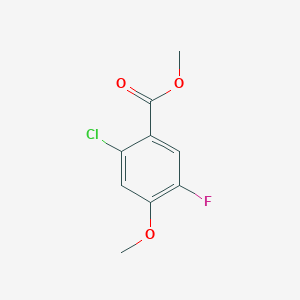 Benzoic acid, 2-chloro-5-fluoro-4-methoxy-, methyl ester