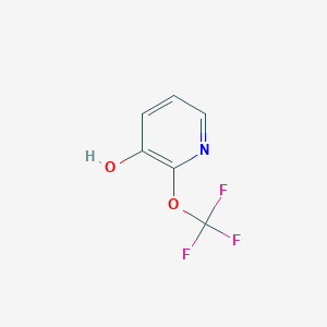 molecular formula C6H4F3NO2 B2785322 2-(Trifluoromethoxy)pyridin-3-ol CAS No. 1361836-59-0