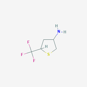 5-(Trifluoromethyl)thiolan-3-amine