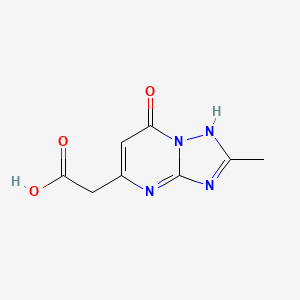 (2-Methyl-7-oxo-4,7-dihydro-[1,2,4]triazolo[1,5-A]pyrimidin-5-YL)-acetic acid