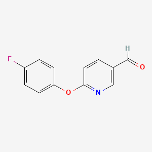 6-(4-Fluorophenoxy)pyridine-3-carbaldehyde