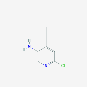 4-(Tert-butyl)-6-chloropyridin-3-amine