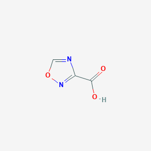 molecular formula C3H2N2O3 B2785499 1,2,4-噁二唑-3-甲酸 CAS No. 856787-15-0