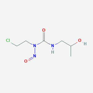 B027855 1-Nitroso-1-(2-chloroethyl)-3-(2-hydroxypropyl)urea CAS No. 106612-15-1