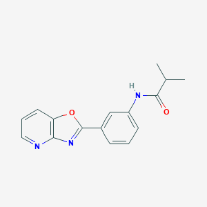 N-(3-Oxazolo[4,5-b]pyridin-2-yl-phenyl)-isobutyramide
