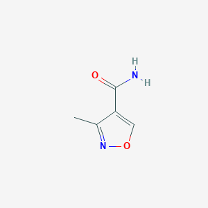 molecular formula C5H6N2O2 B2785671 3-Methylisoxazole-4-carboxamide CAS No. 1314959-75-5