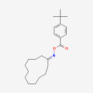 molecular formula C23H35NO2 B2785702 (Cyclododecylideneamino) 4-tert-butylbenzoate CAS No. 329079-01-8