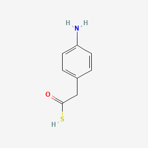 molecular formula C8H9NOS B2785760 (4-aminophenyl)ethanethioic O-acid CAS No. 354531-38-7