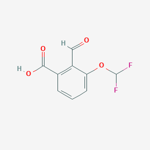 3-(Difluoromethoxy)-2-formylbenzoic acid