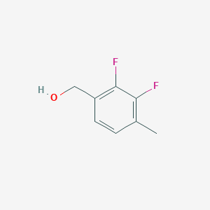 molecular formula C8H8F2O B2785844 2,3-Difluoro-4-methylbenzyl alcohol CAS No. 252004-41-4; 261763-40-0