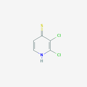 molecular formula C5H3Cl2NS B2785848 2,3-Dichloro-4-mercaptopyridine CAS No. 1803809-56-4