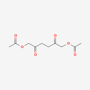 molecular formula C10H14O6 B2785852 2,5-二氧代己烷-1,6-二基乙酸酯 CAS No. 450414-62-7