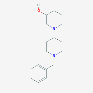 molecular formula C17H26N2O B2785867 1-(1-Benzylpiperidin-4-yl)piperidin-3-ol CAS No. 361372-39-6