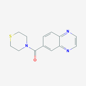 B2786012 Quinoxalin-6-yl(thiomorpholino)methanone CAS No. 2190365-65-0