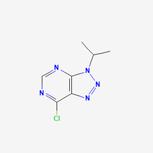 B2786026 7-chloro-3-(propan-2-yl)-3H-[1,2,3]triazolo[4,5-d]pyrimidine CAS No. 1542673-15-3