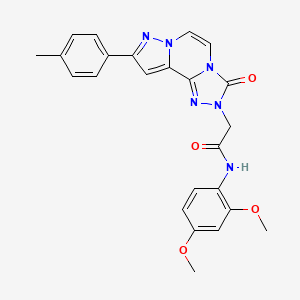 molecular formula C24H22N6O4 B2786047 Chembl4589670 CAS No. 1357870-02-0
