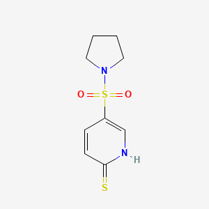 5-(Pyrrolidin-1-ylsulfonyl)pyridine-2-thiol