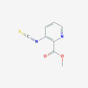 molecular formula C8H6N2O2S B2786076 Methyl 3-isothiocyanatopyridine-2-carboxylate CAS No. 898908-81-1