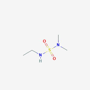 molecular formula C4H12N2O2S B2786099 Dimethyl n-ethylsulfamide CAS No. 76805-85-1