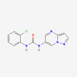1-(2-Chlorophenyl)-3-(pyrazolo[1,5-a]pyrimidin-6-yl)urea