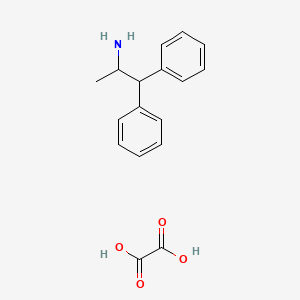 1,1-Diphenylpropan-2-amine oxalate
