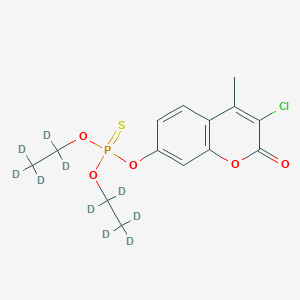 molecular formula C14H16ClO5PS B027863 毒死蜱-d10 CAS No. 287397-86-8