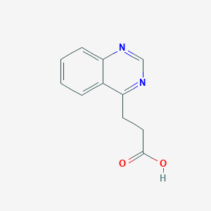 3-(Quinazolin-4-yl)propanoic acid